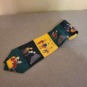 Save The Children Marvin Age 13 "Work Hard For The Level Of Success" Silk Tie